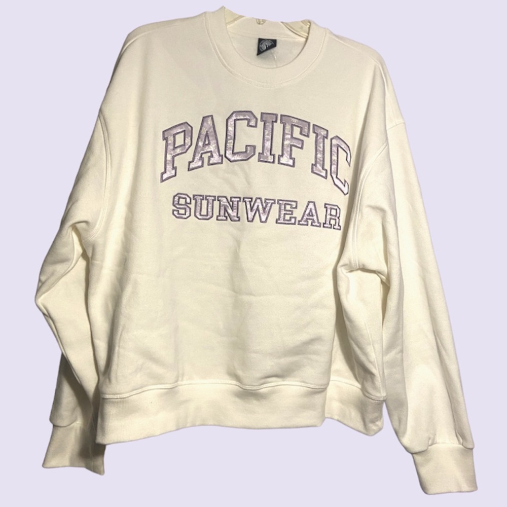 Pacific Sunwear Faye Floral Sweatshirt